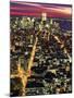 Aerial Night Shot of NYC-Rudi Von Briel-Mounted Premium Photographic Print