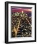 Aerial Night Shot of NYC-Rudi Von Briel-Framed Photographic Print