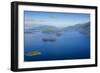 Aerial of a Huge Fjord in Fiordland National Park, South Island, New Zealand, Pacific-Michael Runkel-Framed Photographic Print