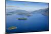 Aerial of a Huge Fjord in Fiordland National Park, South Island, New Zealand, Pacific-Michael Runkel-Mounted Photographic Print