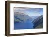 Aerial of a Huge Fjord in Fiordland National Park-Michael-Framed Photographic Print