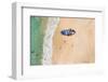 Aerial of a Traditional Fisher Boat in Santa Maria in Sal Island in Cape Verde - Cabo Verde-Samuel Borges Photography-Framed Photographic Print