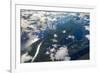 Aerial of Amazon River Basin, Manaus, Brazil-Art Wolfe-Framed Premium Photographic Print