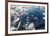 Aerial of Amazon River Basin, Manaus, Brazil-Art Wolfe-Framed Premium Photographic Print