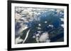 Aerial of Amazon River Basin, Manaus, Brazil-Art Wolfe-Framed Premium Photographic Print