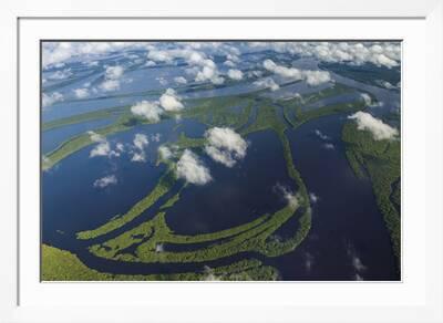 Aerial Of Amazon River Basin Manaus Brazil Premium Photographic Print Art Wolfe Allposters Com