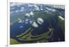 Aerial of Amazon River Basin, Manaus, Brazil-Art Wolfe-Framed Photographic Print