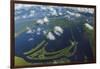 Aerial of Amazon River Basin, Manaus, Brazil-Art Wolfe-Framed Photographic Print