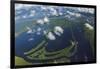 Aerial of Amazon River Basin, Manaus, Brazil-Art Wolfe-Framed Photographic Print