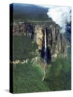 Aerial of Angel Falls-Carl Mydans-Stretched Canvas