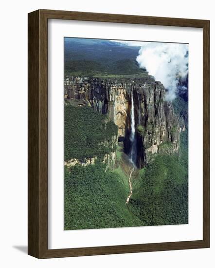 Aerial of Angel Falls-Carl Mydans-Framed Photographic Print