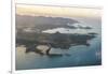 Aerial of Antigua, West Indies, Caribbean, Central America-Michael Runkel-Framed Photographic Print