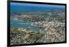 Aerial of Antigua, West Indies, Caribbean, Central America-Michael Runkel-Framed Photographic Print