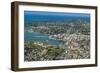 Aerial of Antigua, West Indies, Caribbean, Central America-Michael Runkel-Framed Photographic Print