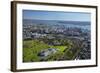 Aerial of Auckland, North Island, New Zealand-David Wall-Framed Photographic Print