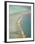 Aerial of Barrier Reef, Lighthouse Atoll, Belize-Stuart Westmoreland-Framed Photographic Print