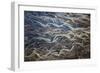 Aerial of braided rivers, Iceland-Art Wolfe-Framed Photographic Print