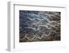 Aerial of braided rivers, Iceland-Art Wolfe-Framed Photographic Print