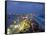 Aerial of Cancun at Night, Mexico-Peter Adams-Framed Stretched Canvas