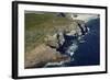 Aerial of Cape of Good Hope, Cape Peninsula, Cape Town, South Africa-David Wall-Framed Photographic Print