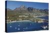 Aerial of Clifton Beach and Camps Bay, Cape Town, South Africa-David Wall-Stretched Canvas