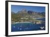 Aerial of Clifton Beach and Camps Bay, Cape Town, South Africa-David Wall-Framed Photographic Print