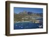 Aerial of Clifton Beach and Camps Bay, Cape Town, South Africa-David Wall-Framed Photographic Print