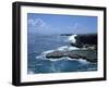 Aerial of Coastline, Barbados, West Indies, Caribbean, Central America-Harding Robert-Framed Photographic Print