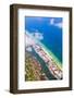 Aerial of Coastline Miami-Jorg Hackemann-Framed Photographic Print