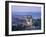 Aerial of Conway and Castle, UNESCO World Heritage Site, Gwynedd, North Wales, United Kingdom-Rainford Roy-Framed Photographic Print