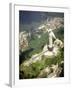 Aerial of Corcovado Christ Statue and Rio de Janeiro, Brazil-Bill Bachmann-Framed Premium Photographic Print