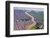 Aerial of Davao, Mindanao, Philippines, Southeast Asia, Asia-Michael Runkel-Framed Photographic Print