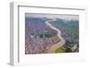 Aerial of Davao, Mindanao, Philippines, Southeast Asia, Asia-Michael Runkel-Framed Photographic Print