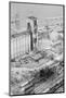 Aerial of Exploded Grain Elevator-null-Mounted Photographic Print