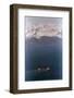 Aerial of Exxon Valdez & Mountains-null-Framed Photographic Print