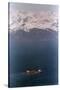 Aerial of Exxon Valdez & Mountains-null-Stretched Canvas