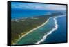 Aerial of Ha'Apai, Tonga, South Pacific-Michael Runkel-Framed Stretched Canvas