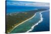 Aerial of Ha'Apai, Tonga, South Pacific-Michael Runkel-Stretched Canvas