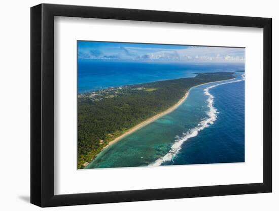 Aerial of Ha'Apai, Tonga, South Pacific-Michael Runkel-Framed Photographic Print