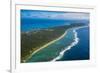 Aerial of Ha'Apai, Tonga, South Pacific-Michael Runkel-Framed Photographic Print