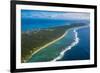 Aerial of Ha'Apai, Tonga, South Pacific-Michael Runkel-Framed Photographic Print