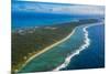 Aerial of Ha'Apai, Tonga, South Pacific-Michael Runkel-Mounted Photographic Print