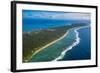 Aerial of Ha'Apai, Tonga, South Pacific-Michael Runkel-Framed Photographic Print