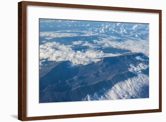 Aerial of Haleakala National Park, Maui, Hawaii, United States of America, Pacific-Michael Runkel-Framed Photographic Print