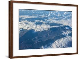 Aerial of Haleakala National Park, Maui, Hawaii, United States of America, Pacific-Michael Runkel-Framed Photographic Print