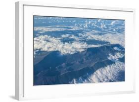 Aerial of Haleakala National Park, Maui, Hawaii, United States of America, Pacific-Michael Runkel-Framed Photographic Print