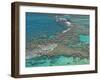 Aerial of Hanauma Bay Reef Snorkelers Near Oahu, Hawaii-Bill Bachmann-Framed Photographic Print