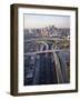 Aerial of Highways Leading to Atlanta, Georgia-Sylvain Grandadam-Framed Photographic Print