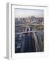 Aerial of Highways Leading to Atlanta, Georgia-Sylvain Grandadam-Framed Photographic Print