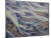 Aerial of Holsa River Delta Fingers, Reykjavik, Iceland-Josh Anon-Mounted Photographic Print